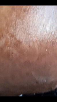 My ass, on the dildo close up