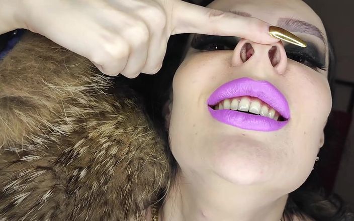 Princess18_: 毛皮の女神は残酷な言葉による屈辱、sphとpignoseを与える