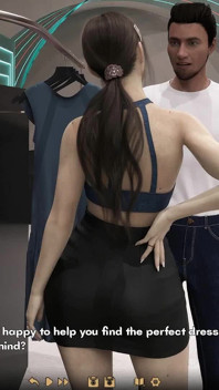 Darker.the Lesbian Lewdness of the Married Woman in the Clothing Store - Episode 12,13