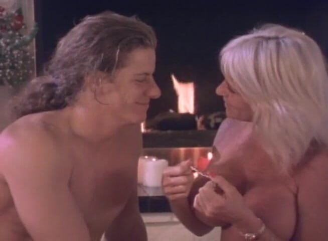 Hooters Entertainment: Alluring blonde milf loves being banged in her both holes