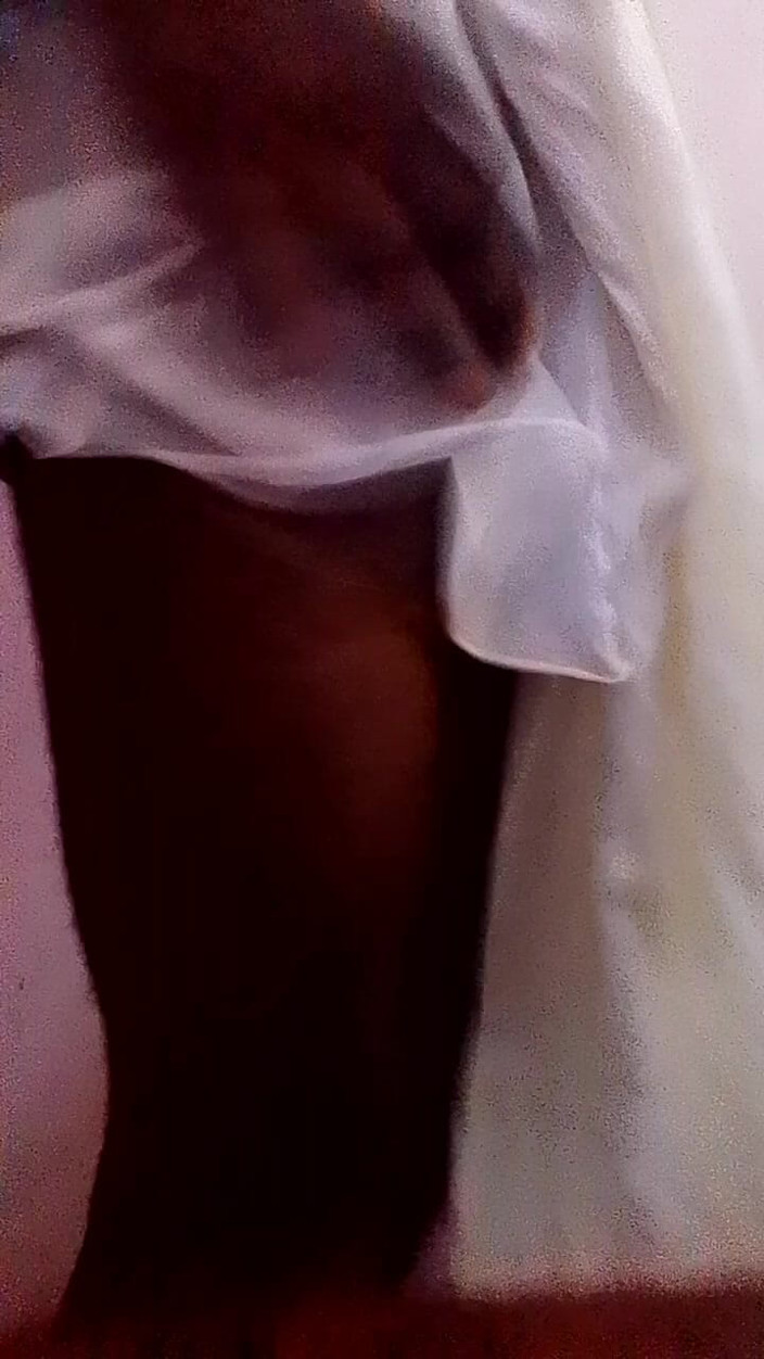 Janua294 Trans: Black Panty Boy Puts Lotion on
