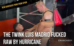 NEW BAREBACK PORN FROM SPAIN: The Twink Luis Madrid Fucked Raw by ...