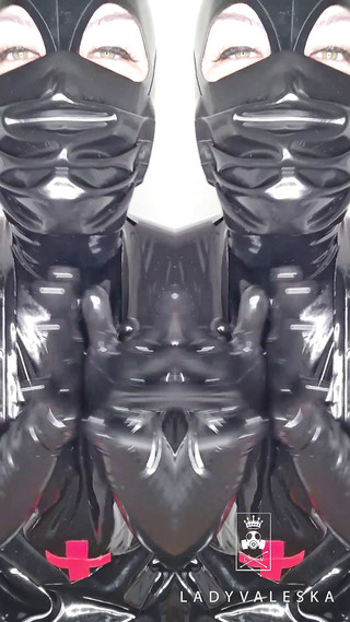 Lady Valeska: Lízání mrdky pro gumovou kliniku lady Valesky
