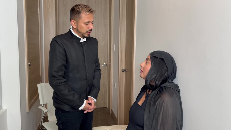 MelaniRincon: Priest Gives Me a Wild Fuck - Part 1