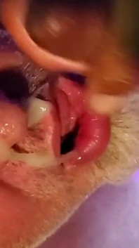 Beardaddychub dapat banyak pancutan muka!