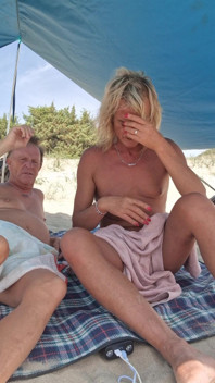 Nudist Beach Stripchat Sex Show, Gigi and Dave, Shemale Girlfriend Public Encounter Mobile 4K 20250505 P1