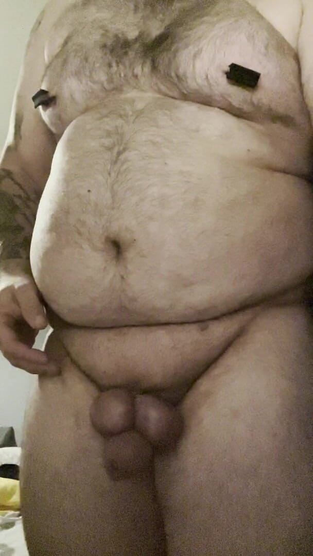 Shaun Cbt: Bondage de bite et de couilles avec pinces à tétons, travesti...