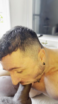 Muscle Stud Gets Fucked, Bred and Creampied by 10 BBC