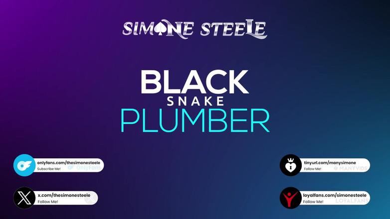 Simone Steele: Tukang ledeng ular hitam