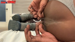 Ass Monkey: Black boy faz bom uso de seu cu solto para...