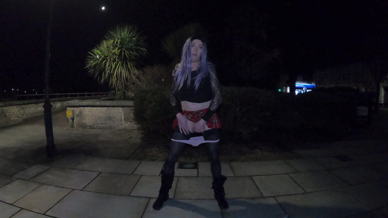 The Midnight Minx: Chilly midnight wank