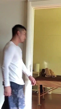 Training Worker at Gay Massage Shop