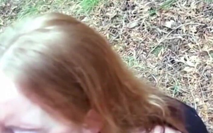 Homegrown Oral: Deepthroat my man while I film it