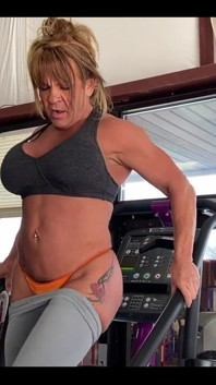 Showing off on the Stair Master