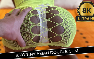 Tommy Stone: 18yo Tiny Asian Double spust