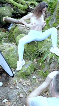 Fucking by the River with French Babe Lety Howl and Spanish Teen Massy Sweet
