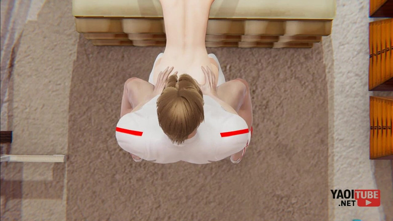 Yaoitube: Femboy Yaoi - Seth, a Femboy é fodida com força por um...