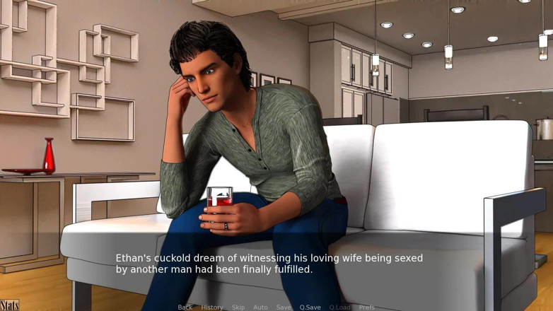 Dirty GamesXxX: 一对情侣的爱情和 lustt 二重唱：性感热辣的妻子和她的戴绿帽子的丈夫第 ep.47
