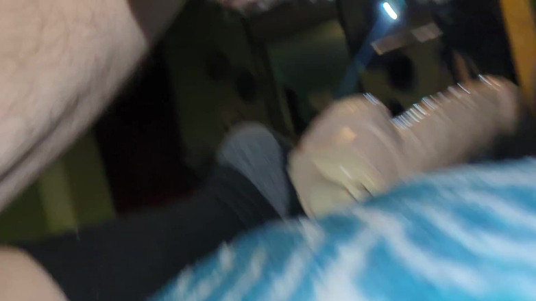 HungBareBackRabbit: Slow Motion a vibratorului meu masiv în curul meu