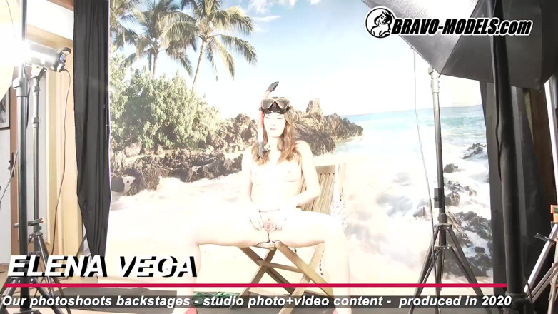 Bravo Models Media: 377 sahne arkası fotoğraf çekimi Elena Vega adult