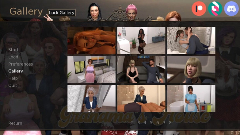 XXX Games Bunk: La casa della nonna - gameplay - gioco di ruolo - moglie impregnata...