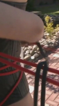 Bondage hanging out whipping humiliating