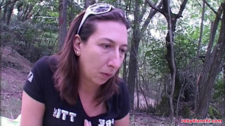 Topax Film Production: Italian Amateur: Slutty MILF Gets Ass Fucked in the Woods