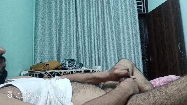 Rajasthani-old-lover: Desi uomo masturbazione