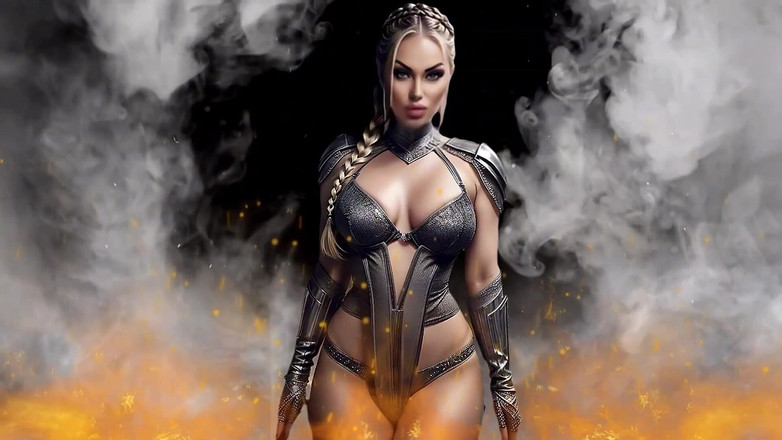 Goddess Misha Goldy: 乞求精液 - 吞精的婊子