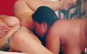 Blush erotica: Interracial dreier mit Krystal Davis, Tegan Trex und Chris Cardio