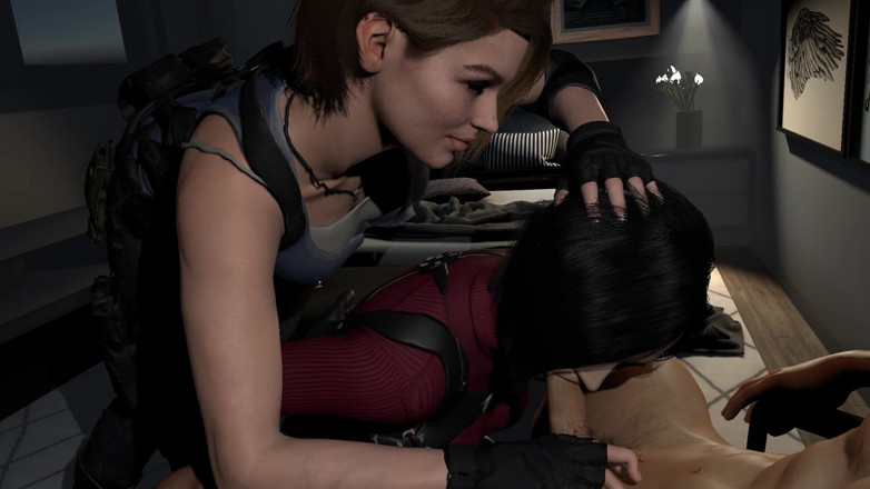Wraith ward: Jill Valentine membantu Ada Wong bertiga
