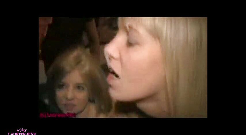 Laureen pink & friends: 2 partyhure lieben eine spermasession