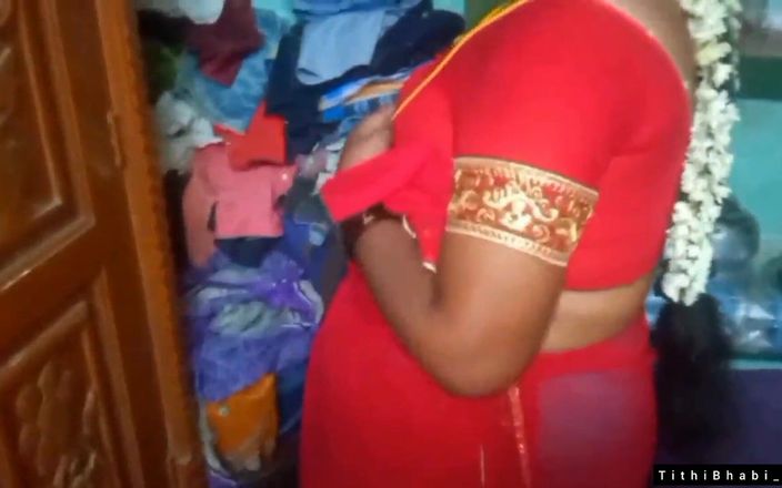 Ridowan: Desi bhabi mengubah syari merahnya.