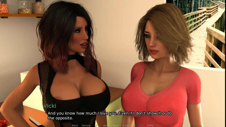 Dirty GamesXxX: Thirsty for my guests: preparing lunch in the kitchen ep 25