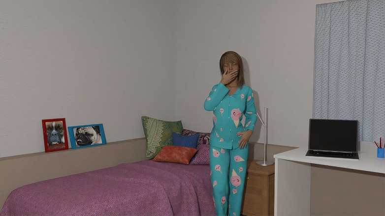 Maayon Plays: クリスティンは彼女のゴッドファーザーと一緒に滞在 - ベビーシッター