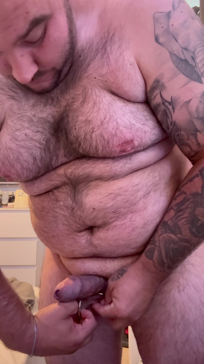 Shaun Cbt: 服の下でのペニスボンデージ 公開パート2 露出