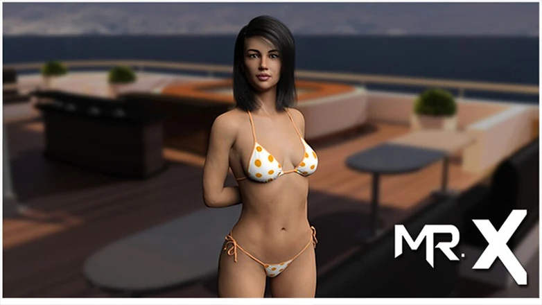 Mr Studio X: WaterWorld - ragazza in bikini rimorchiata e1 # 11