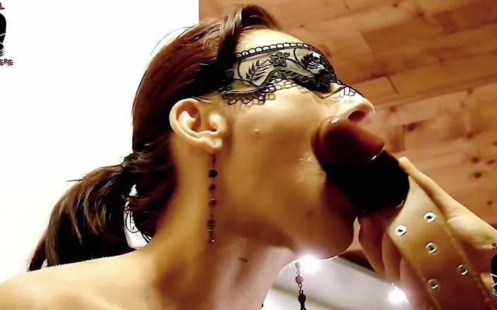 Spiel_maschinerie: Giant Penis Gag for an Absolute Slut Slave