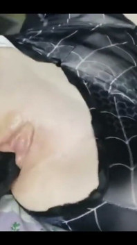 I Am Fucking Myself with a Black Dildo
