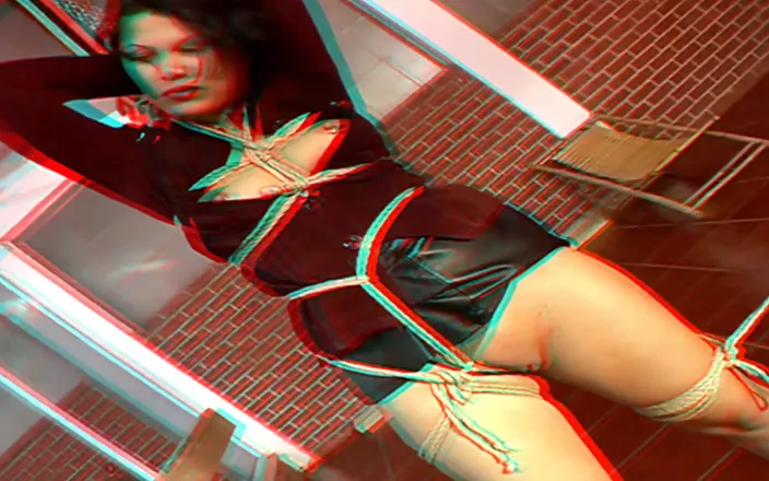 Genuine XXX: Monica Intense BDSM Casting Submissive Slut Rope Bondage Tit Busting...