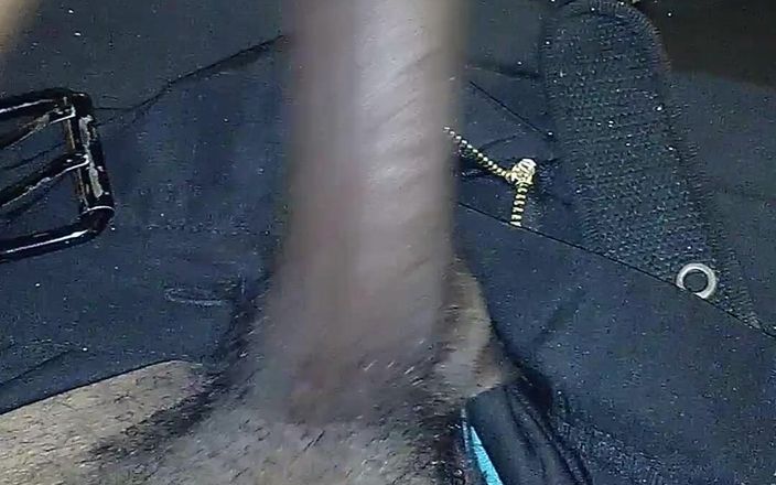 SweetDWillie456: Thick Cut Big Black Dick Jacking off