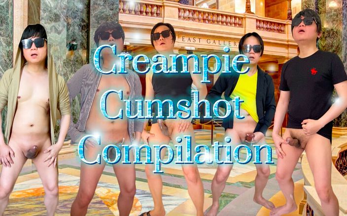 Great J: Une compilation d’éjacs avec creampies torrides d’un garçon asiatique à la...