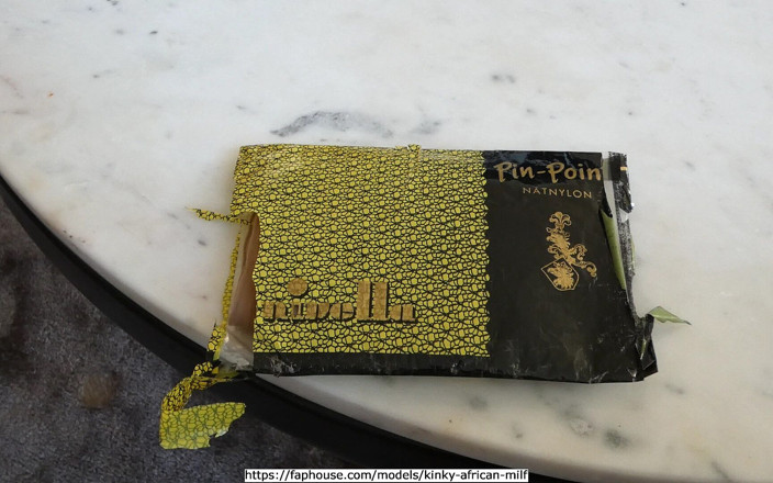 Kinky African MILF: Vintage Nylon 004 - Nivella, Pin-point