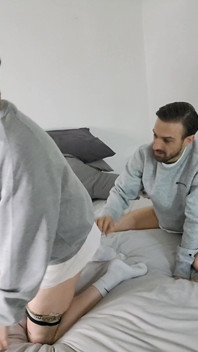 British Lad Gets His Tight Fuck Hole Ate