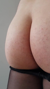 Dani_leg Moment Black Pantyhose Ass