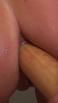 Baseball Bat and Fist in Her Ass