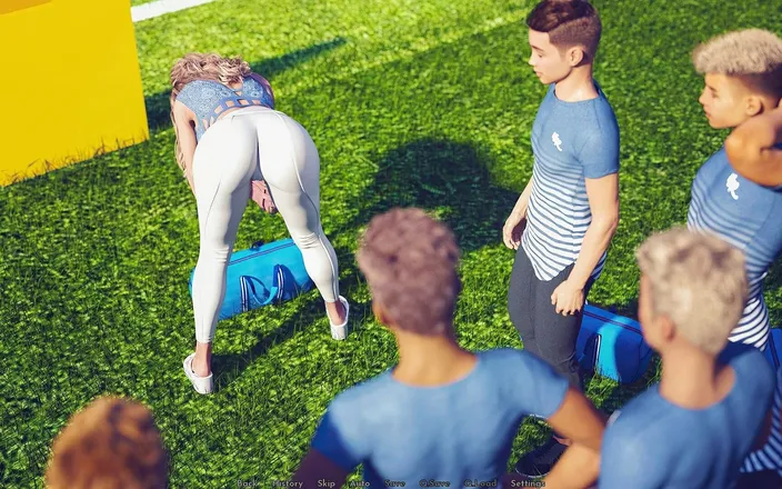 Adultgameplayvideos: A Wife and Stepmother - Awam - Tease Dylan's Teammates