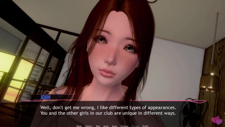 3D Cartoon Porn: Murmure 30 - Action ou Vérité - Yui défie Adam de se toucher...