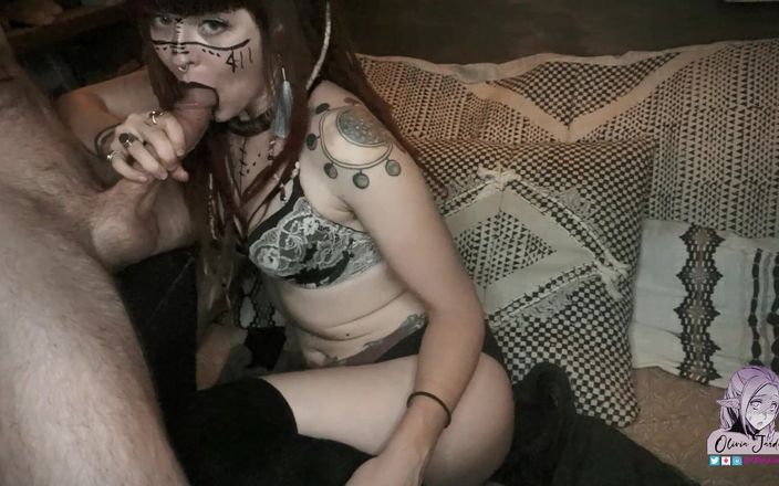 Olivia Jarden: Black Magick Woman - porra na boca