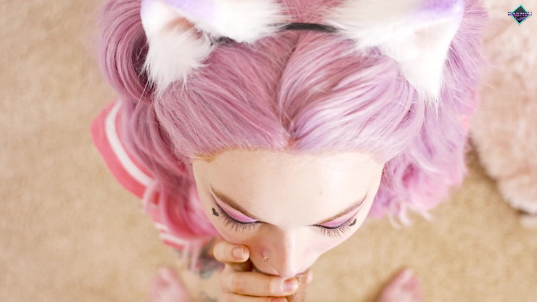 Karneli Bandi: Kawaii Kitty dostane mrdku do těsné kundičky